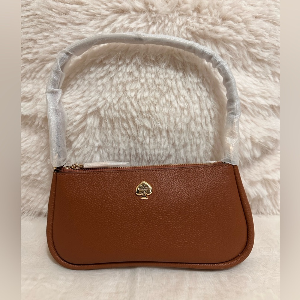 Kate Spade Kayla Convertible Wristlet (WARM GINGERBREAD)